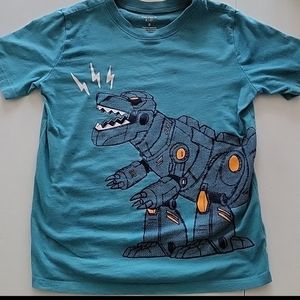 Boys blue carter's dinosaur shirt